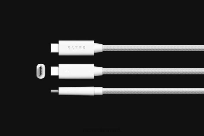 hvid pc komponent 44RF22 thunderbolt 4 kabel Razer