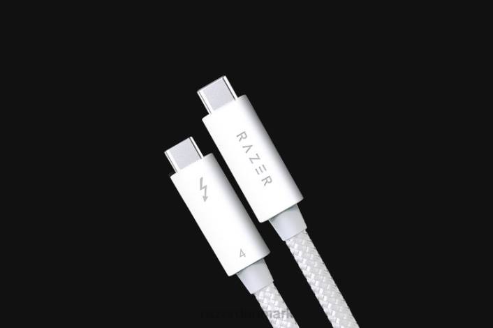 hvid pc komponent 44RF24 thunderbolt 4 kabel Razer