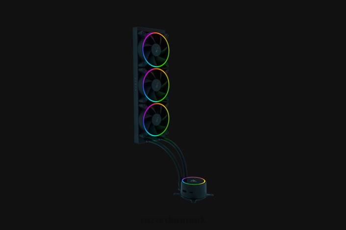 én farve pc komponent 44RF18 hanbo chroma rgb aio væskekøler (argb pumpehætte) Razer