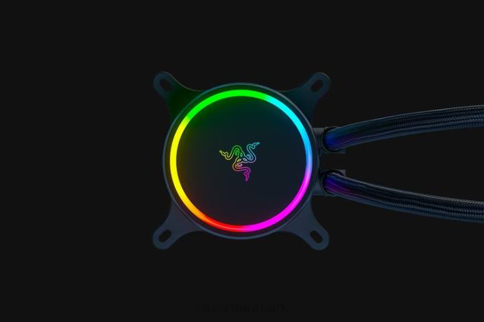 én farve pc komponent 44RF19 hanbo chroma rgb aio væskekøler (argb pumpehætte) Razer