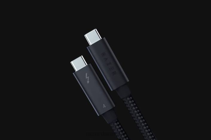 sort pc komponent 44RF25 thunderbolt 4 kabel Razer