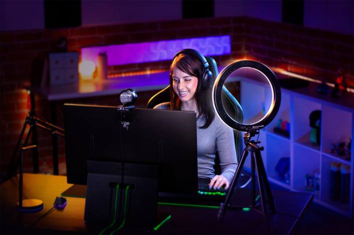 én farve skabelse af indhold 44RF121 ring lys Razer