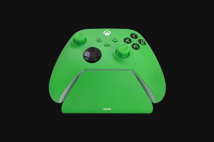 én farve konsol 44RF168 universal hurtigopladningsstander til xbox - velocity green Razer