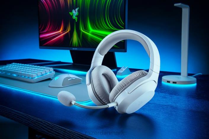én farve gaming lyd 44RF92 barracuda - kviksølv Razer