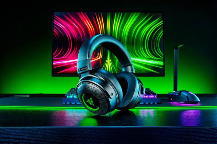 én farve gaming lyd 44RF94 kraken v3 pro Razer