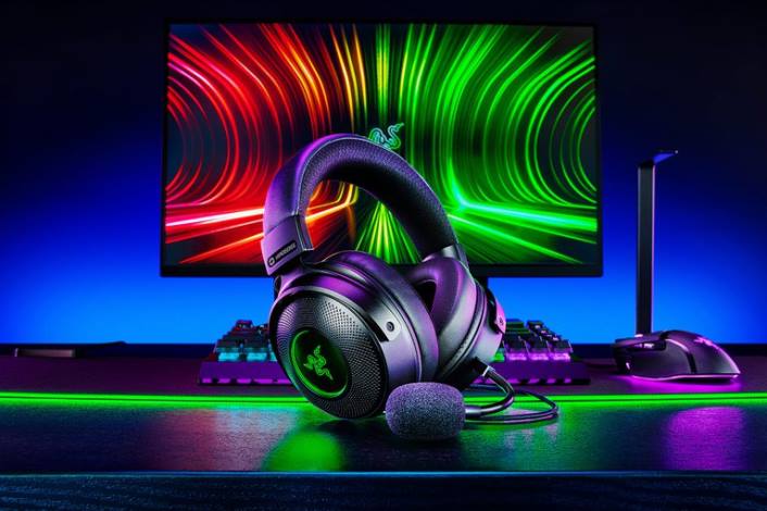 én farve gaming lyd 44RF95 kraken v3 hypersense Razer