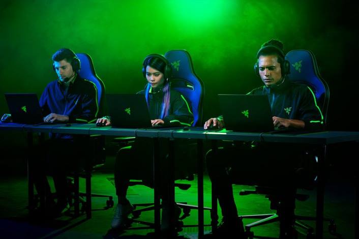 sort gaming lyd 44RF85 blackshark v2 pro Razer