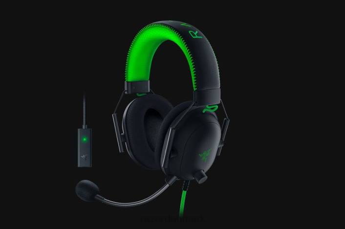 sort gaming lyd 44RF86 blackshark v2 special edition Razer