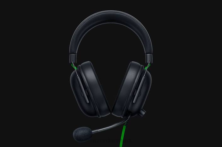 sort gaming lyd 44RF89 blackshark v2 usb Razer