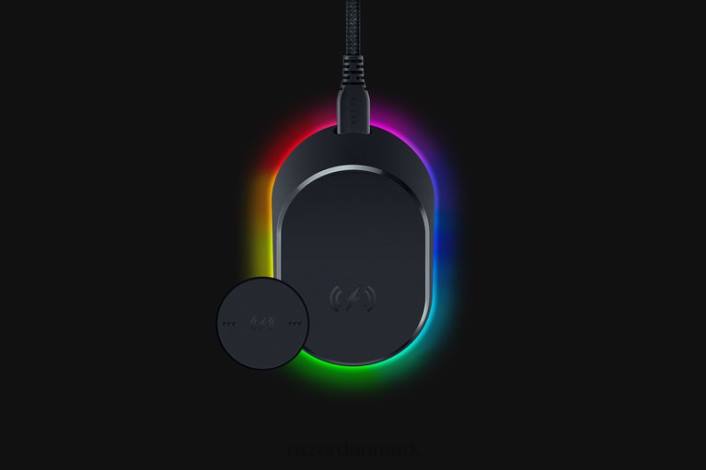 én farve mus 44RF30 basilisk v3 pro + mouse dock pro bundt Razer