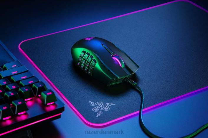 én farve mus 44RF47 naga venstrehåndsudgave Razer