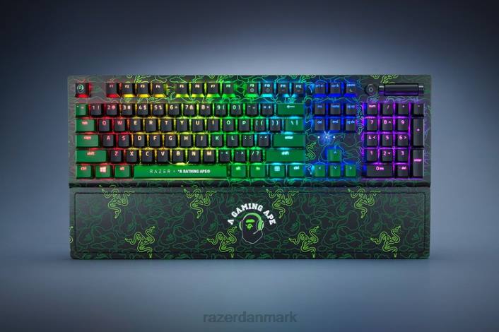 grøn tastatur 44RF60 blackwidow v3 - grøn switch - os Razer X *A Bathing Ape