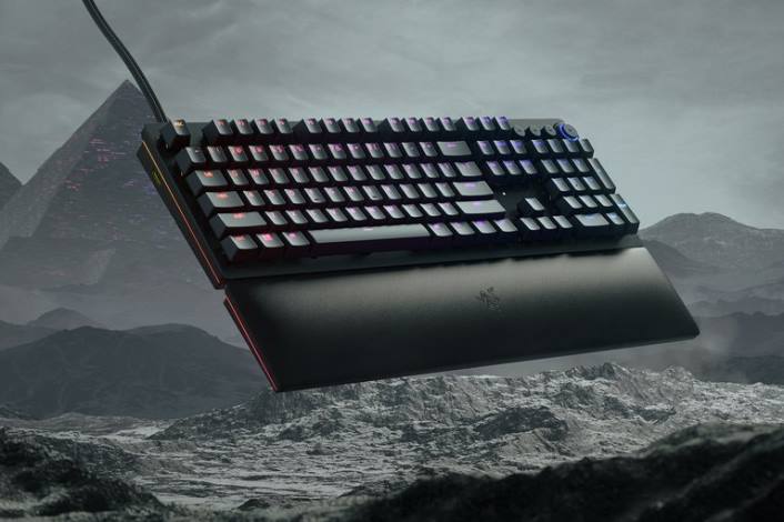 én farve tastatur 44RF68 huntsman v2 analog - os Razer