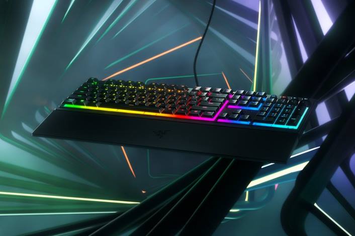 én farve tastatur 44RF75 ornata v3 - os Razer