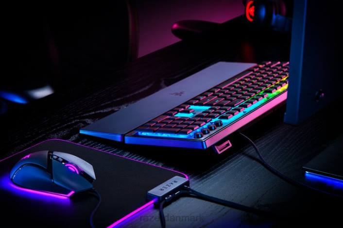 én farve tastatur 44RF75 ornata v3 - os Razer