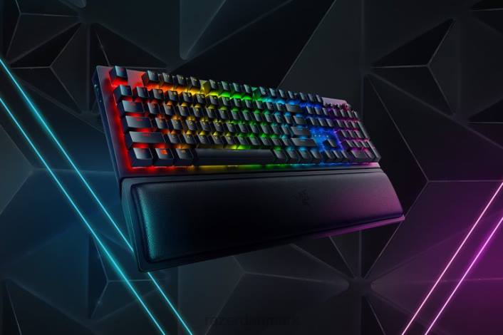 sort tastatur 44RF58 blackwidow v3 pro - grøn switch - os Razer