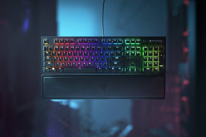 sort tastatur 44RF61 blackwidow v3 - gul switch - os Razer
