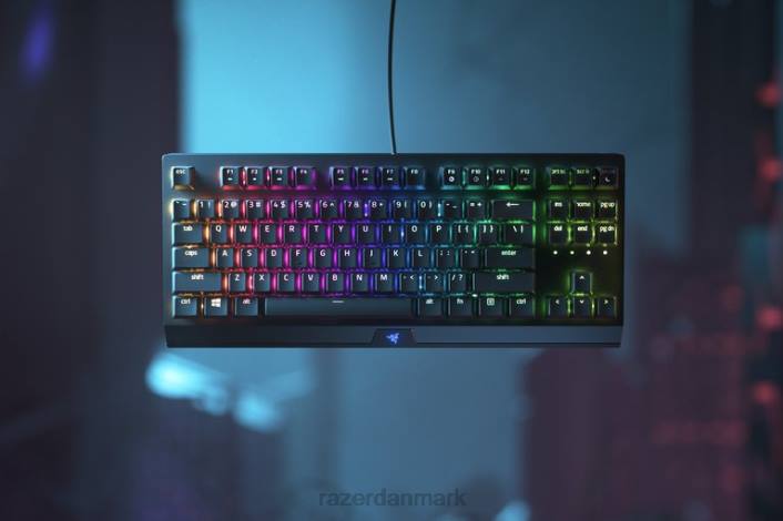 sort tastatur 44RF62 blackwidow v3 tenkeyless - gul switch - os Razer