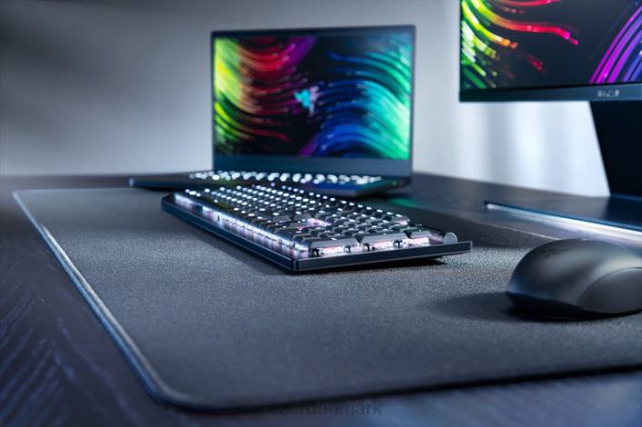 sort tastatur 44RF65 deathstalker v2 pro - lineær optisk switch - us Razer