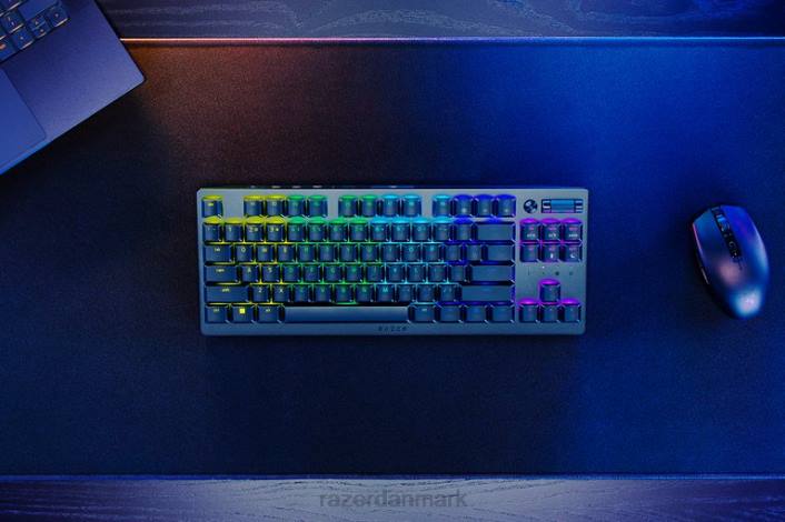 sort tastatur 44RF66 deathstalker v2 pro tenkeyless - clicky optisk switch - os Razer