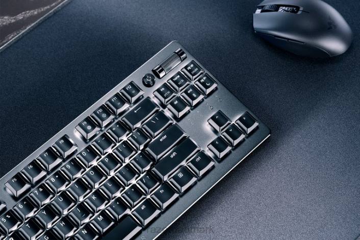 sort tastatur 44RF66 deathstalker v2 pro tenkeyless - clicky optisk switch - os Razer