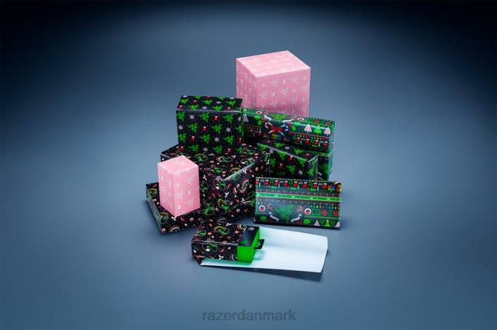én farve gear 44RF217 indpakningspapir - sneki snek Razer