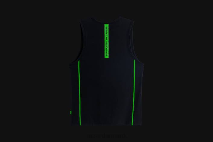 én farve beklædning 44RF196 athleisure - instinkt tank Razer