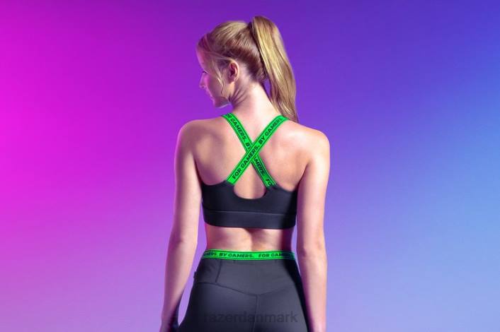 én farve beklædning 44RF197 athleisure - instinkt sports bh Razer