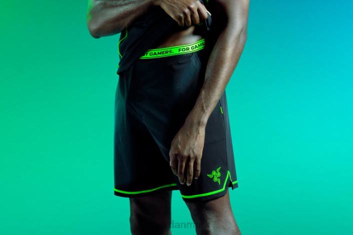 én farve beklædning 44RF198 athleisure - instinkt shorts Razer