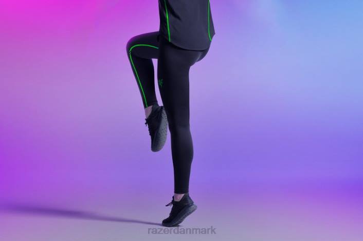 én farve beklædning 44RF199 athleisure - instinkt leggings med høj talje Razer
