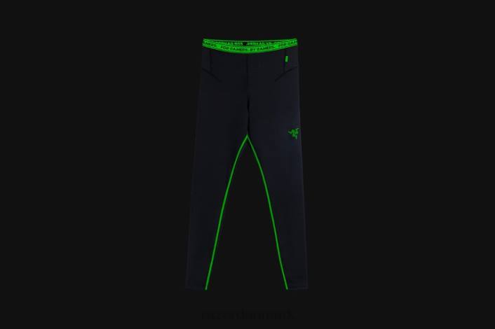 én farve beklædning 44RF199 athleisure - instinkt leggings med høj talje Razer