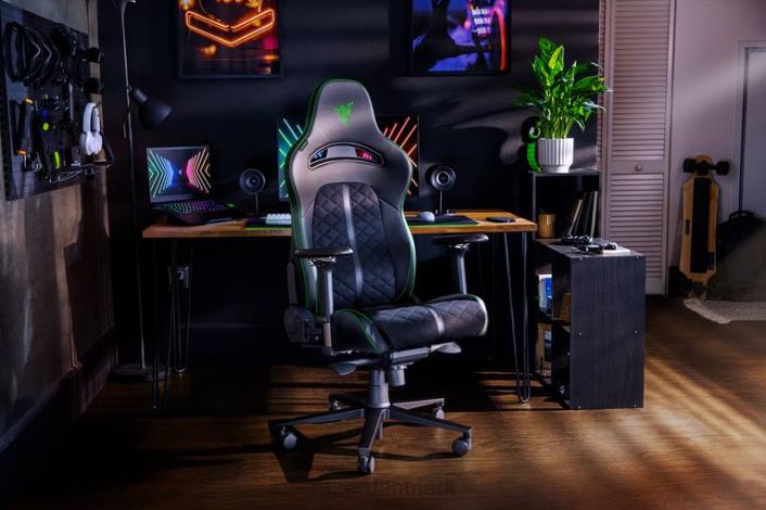 grøn gaming stol 44RF131 enki Razer