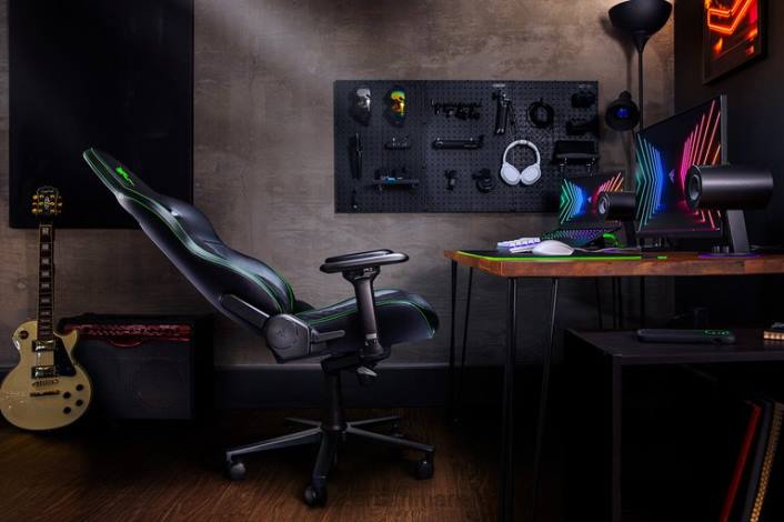 grøn gaming stol 44RF131 enki Razer