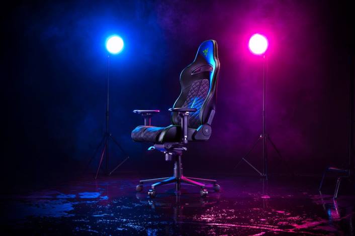 grøn gaming stol 44RF131 enki Razer