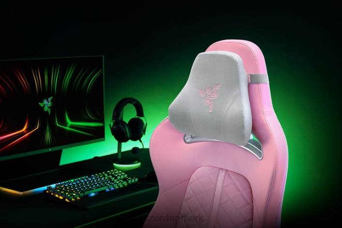 kvarts gaming stol 44RF143 hovedpude Razer