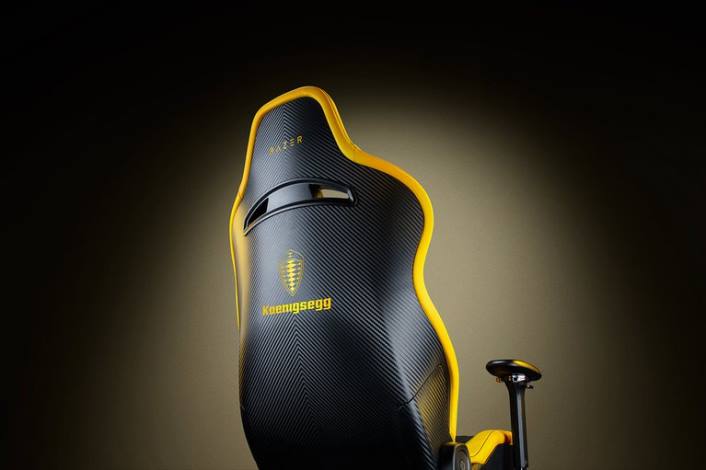 én farve gaming stol 44RF123 enki pro - koenigsegg udgave Razer