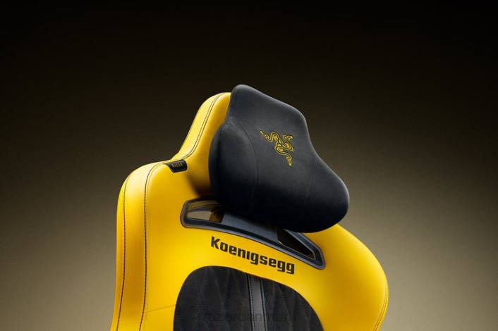 én farve gaming stol 44RF123 enki pro - koenigsegg udgave Razer