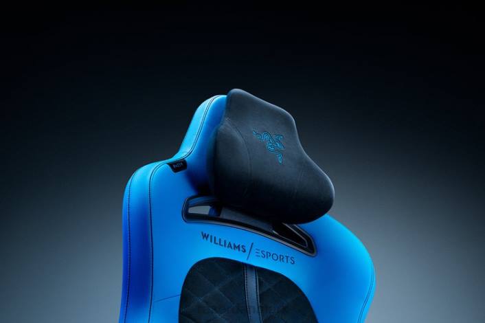 én farve gaming stol 44RF124 enki pro - williams esports udgave Razer