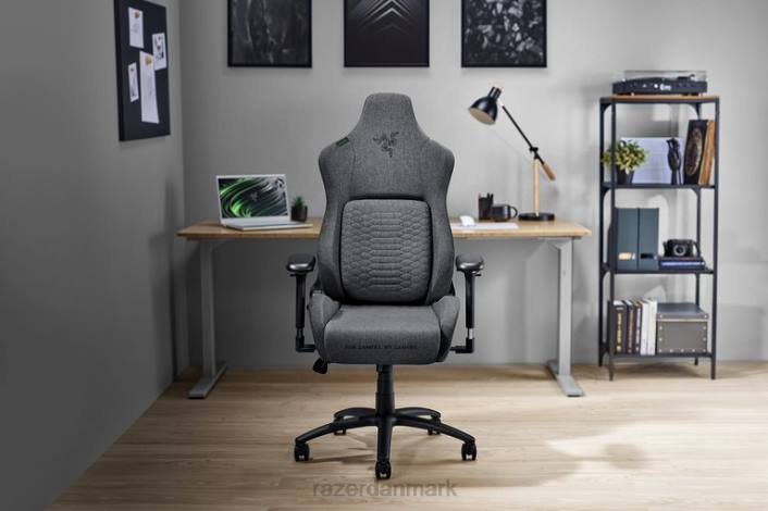 én farve gaming stol 44RF137 iskur - mørkegrå stof Razer
