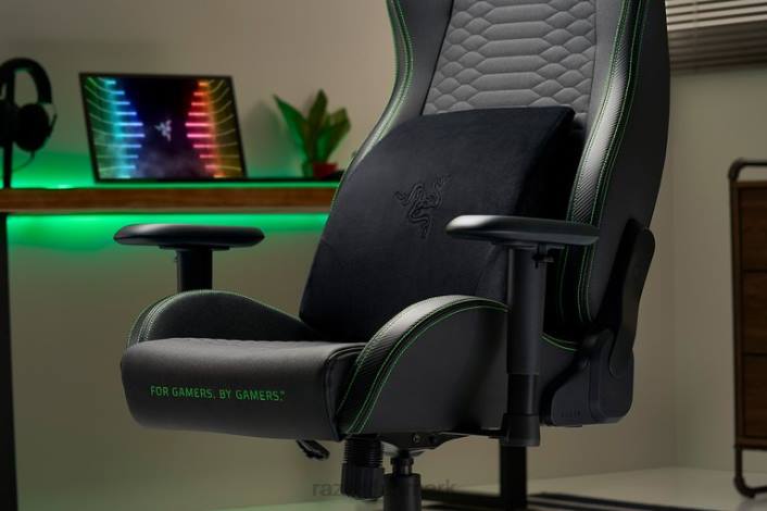 én farve gaming stol 44RF146 lændepude Razer