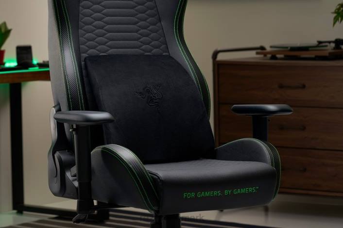 én farve gaming stol 44RF146 lændepude Razer