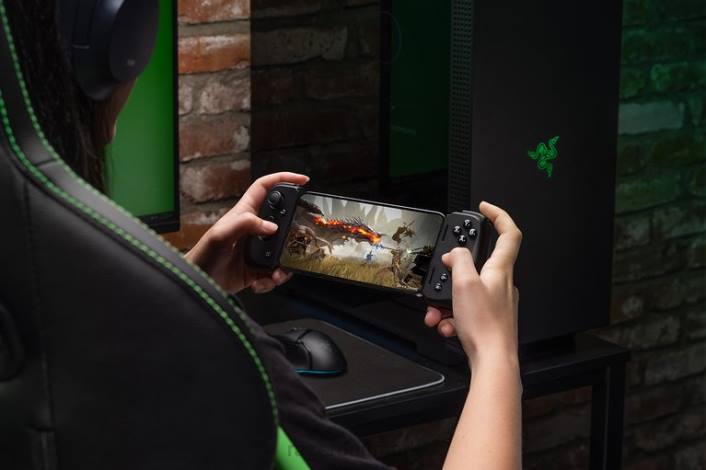 én farve mobil 44RF181 kishi v2 til iphone Razer
