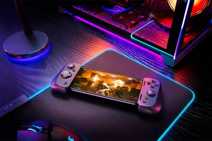 én farve mobil 44RF182 kishi v2 til Android Razer